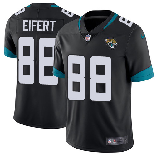Men Nike Jacksonville Jaguars #88 Tyler Eifert Black Team Color  Stitched NFL Vapor Untouchable Limited Jersey->jacksonville jaguars->NFL Jersey